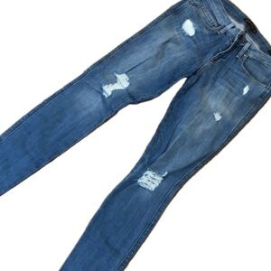Genetic Denim jeans distressed skinny mid rise yes